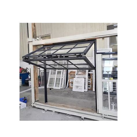 Eswda American Vertical Roll Up Grid Folding Window For Bar Euro Sino