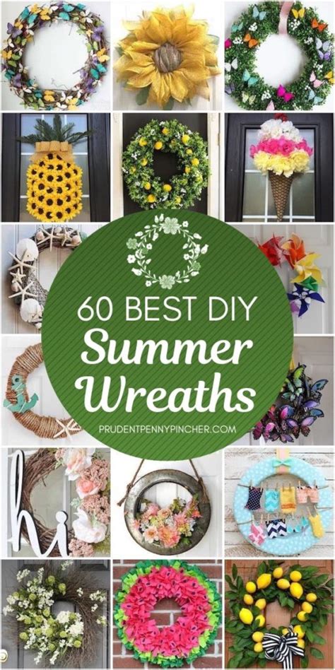 70 Best Diy Summer Wreath Ideas Prudent Penny Pincher