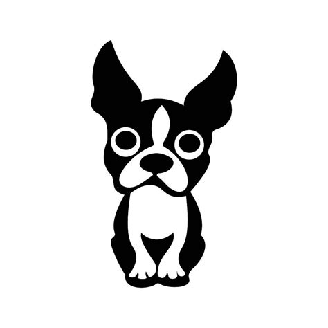 Boston Terrier Drawing Free Download On Clipartmag