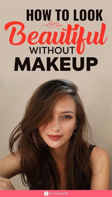 How To Look Beautiful Without Makeup Simple Natural Tips Beauty