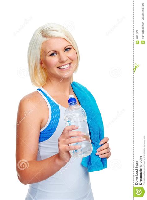 Gym Water Bottle Royalty Free Stock Images Image 33122809