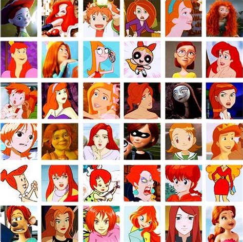 Famous Cartoon Redheads Red Hair Halloween Costumes Red Head