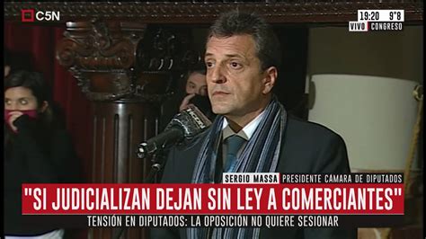 Sergio Massa Los Diputados Tienen Derecho A Sesionar De Manera Remota