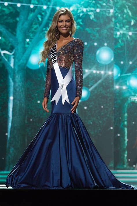 See All 51 Miss Usa Contestants In Their G L A M Orous Evening Gowns Pageant Evening Gowns