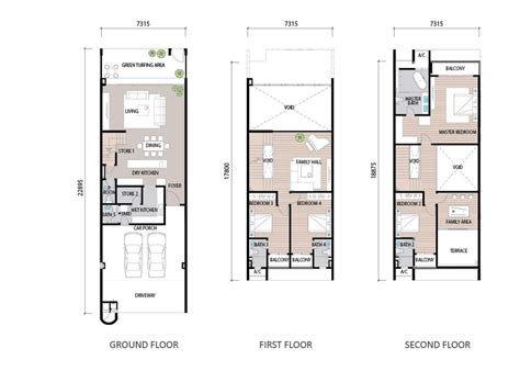 In case you need some another ideas about the small townhouse floor plans. Alstonia Malaysia | Bukit Rahman Putra Sungai Buloh