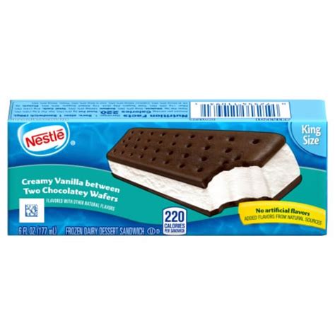 Nestle Vanilla King Size Ice Cream Sandwich 1 Ct Dillons Food Stores