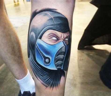Sub Zero Mortal Kombat Tattoo