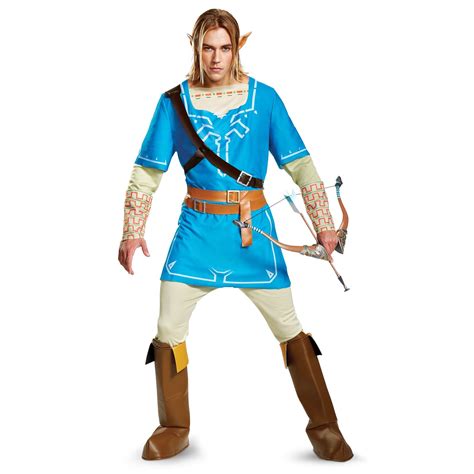 The Legend Of Zelda Link Breath Of The Wild Deluxe Adult Costume Plus