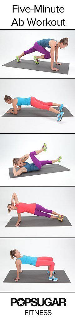 Workouts To Go Printable Posters 5 Minute Abs Workout Abs Workout