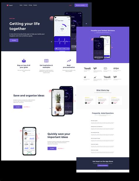 Figma Tutorial How To Design A Mobile App Landing Page
