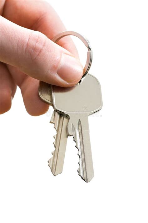 Hand Holding Keys Stock Image Image Of Industry Person 29729651