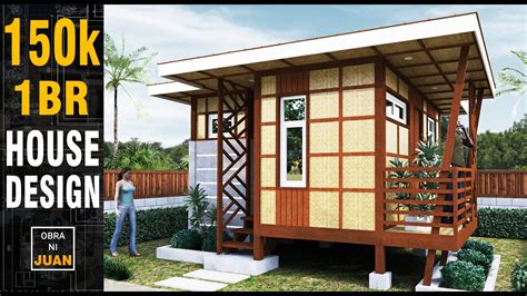 150k Budget Small House Design Amakan Native House Youtube