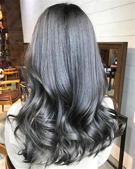 Silver Grey Hair Color Cabelo