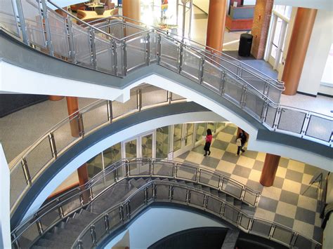Directly on the treads/floor or laterally. inox™ Photo Gallery | HDI Railing Systems