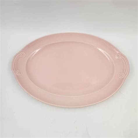 Vintage Lu Ray Pastels Pink Platter