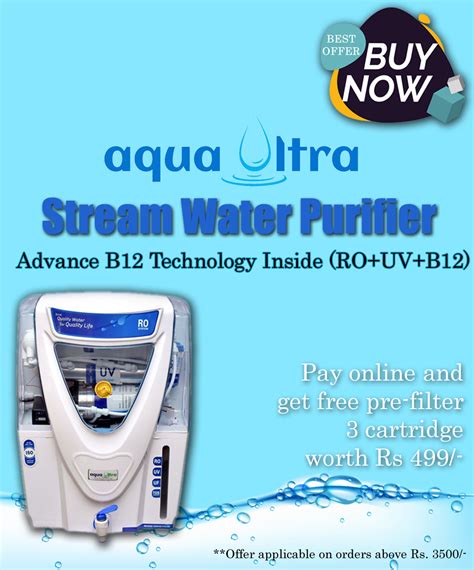 Aqua Ultra Best Aqua Water Purifier Systems Buy Online