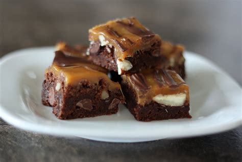 Caramel Turtle Brownies Jazzy Morsels