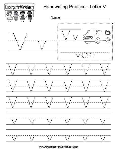 letter  handwriting worksheet  kindergarteners