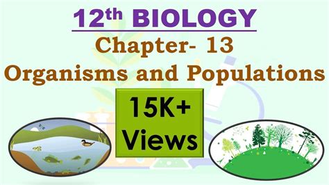 12th Ncert Biology Chapter 13 Organisms And Populations Neet Aiims