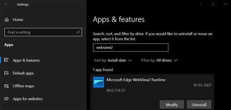 Microsoft Edge Webview Remove Percharter