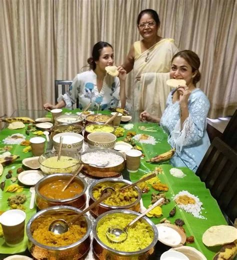 Understanding that here we have provided pictures and greetings under happy onam sadya images collection. Bollywood Actor Malaika Arora shares pictures of Onam Sadya