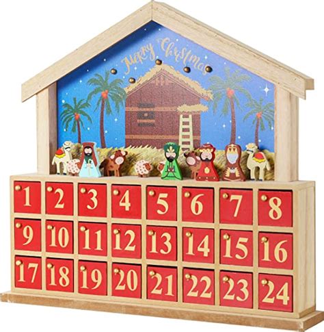 Brubaker Reusable Wooden Advent Calendar To Fill