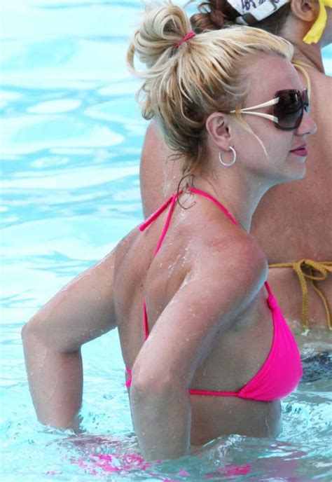 Britney Spears Pink Bikini