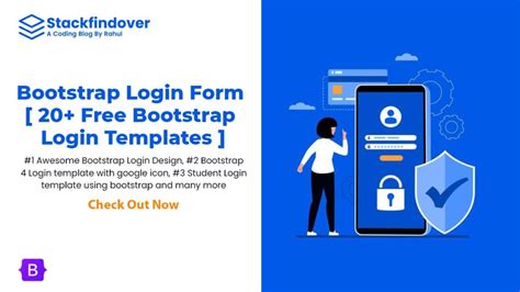 Bootstrap Login Form 20 Free Bootstrap Login Templates