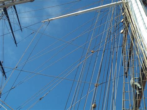 Cutty Sark spanker, spencer and staysails rigging - Masting, rigging ...