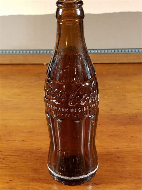 Vintage Antique Amber Coke Coca Cola Bottle Knoxville Tennessee Tenn