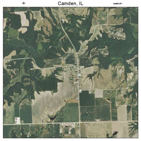 Aerial Photography Map Of Camden Il Illinois