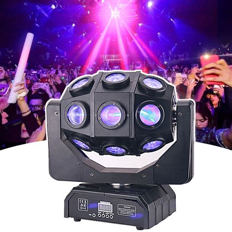 Stage Light Disco Ball 18pcs 10w Rgbw Sharpy Beam Led Moving Head Party