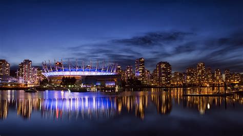 Vancouver Skyline In British Columbia Canada Stock Photo Image Of 122