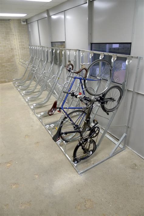 Semi-vertical indoors | Vertical bike rack, Bike stand, Vertical bike