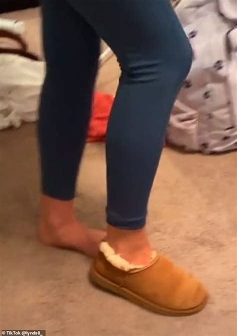 Tiktok Users Transform Old Ugg Boots Into Slippers Daily Mail Online