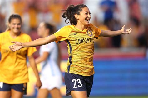Utah Royals Fc Forward Christen Press Named National Womens Soccer