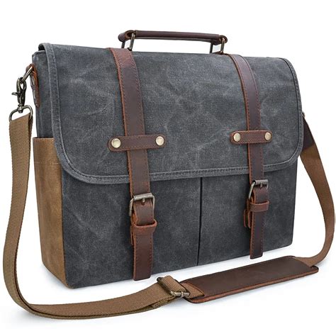 Mens Shoulder Bag Vintage Military Canvas Messenger For Beginners