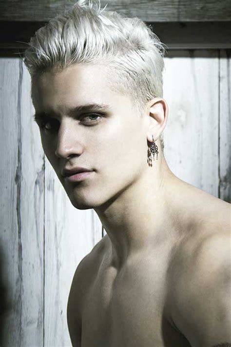 15 Guy With White Hair Mens Hairstylecom