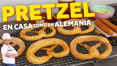 Pretzel Receta Alemana Tradicional Bretzel Caseros Como En Alemania Youtube