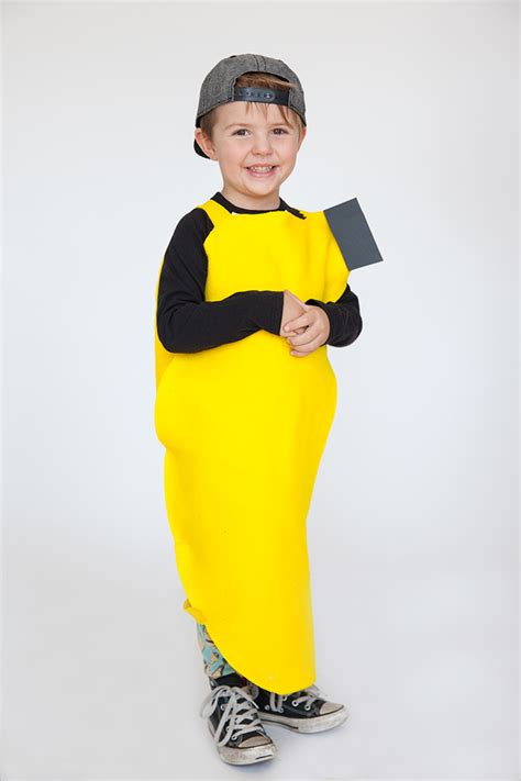 Kid Banana Costume Say Yes