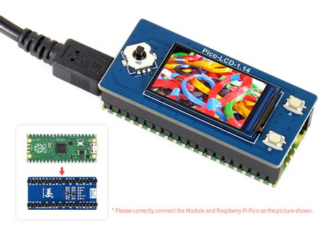 Inch Lcd Display Module For Raspberry Pi Pico K Colors