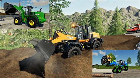 Fs19 Mods Case 821g Wheel Loader For Pcmac Ps4 Xb1 Youtube