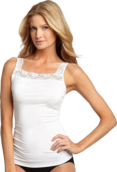 Relativity Lace Square Neck Camisole At Amazon Womens Clothing Store