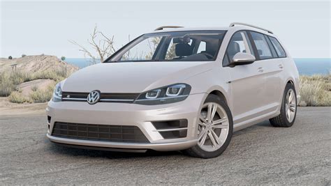 Volkswagen Golf R Variante Typ 5g 2015 Para Beamng Drive