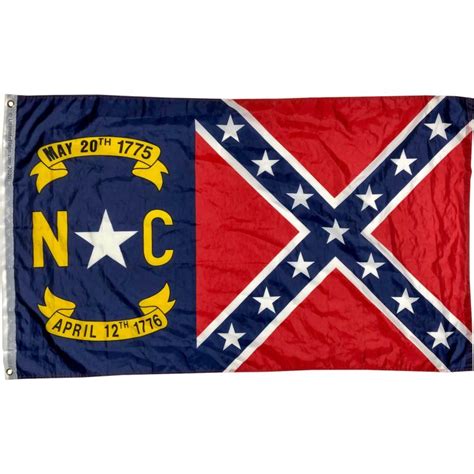 North Carolina Nc Rebel Flag May 20th 1775 April 12th 1776