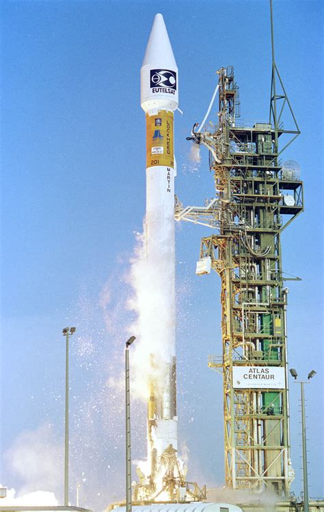 Lockheed Martin Eutelsat W4 Atlas Agena B Rocket Launch