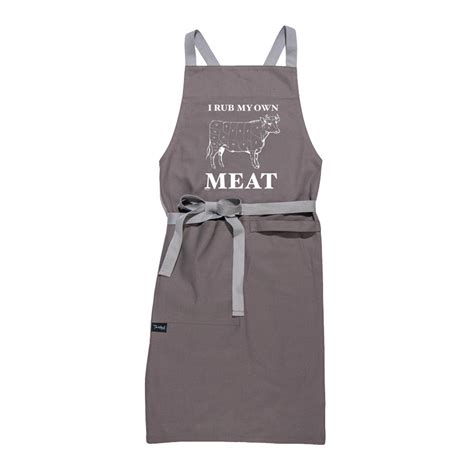Buy The Twisted Wares I Rub My Own Meat Apron For Kitchen Or Grilling