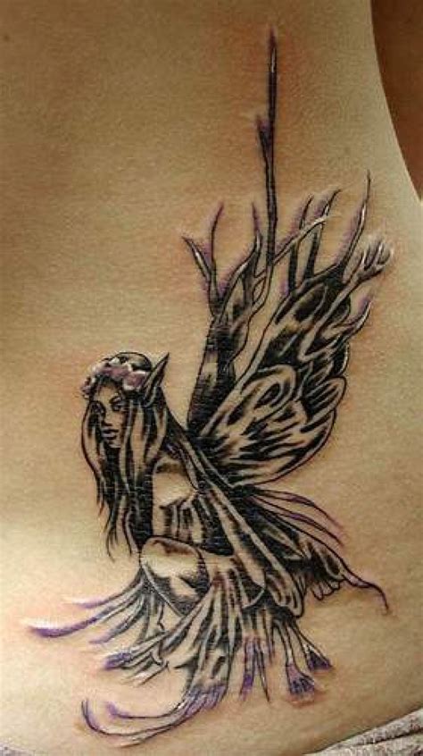 100 White Fairy Back Tattoo Design Png  2023