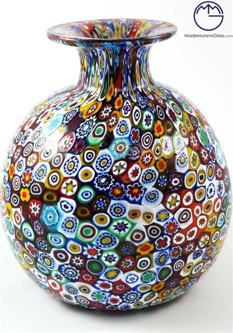 14 Best Vases Murrina Millefiori Vasi In Vetro Di Murano Images On Pinterest Murano Glass