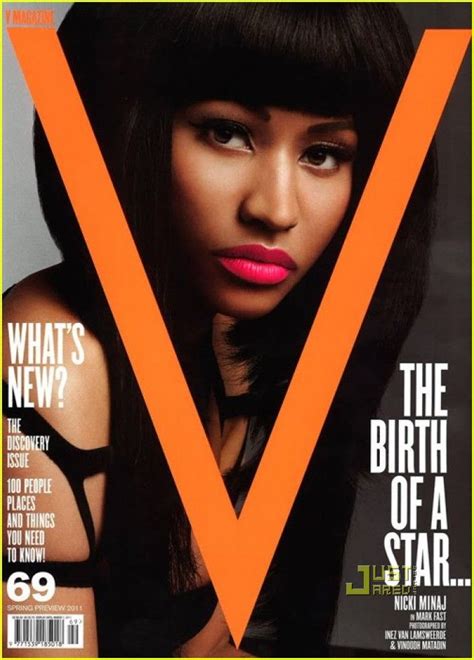 Nicki Minaj Magazine Cover V Magazine Cover Nicki Minaj